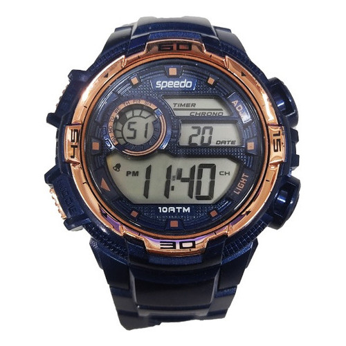 Relógio Speedo Lifestyle Cronômetro 65079g0evnp3 Sem Pulseir