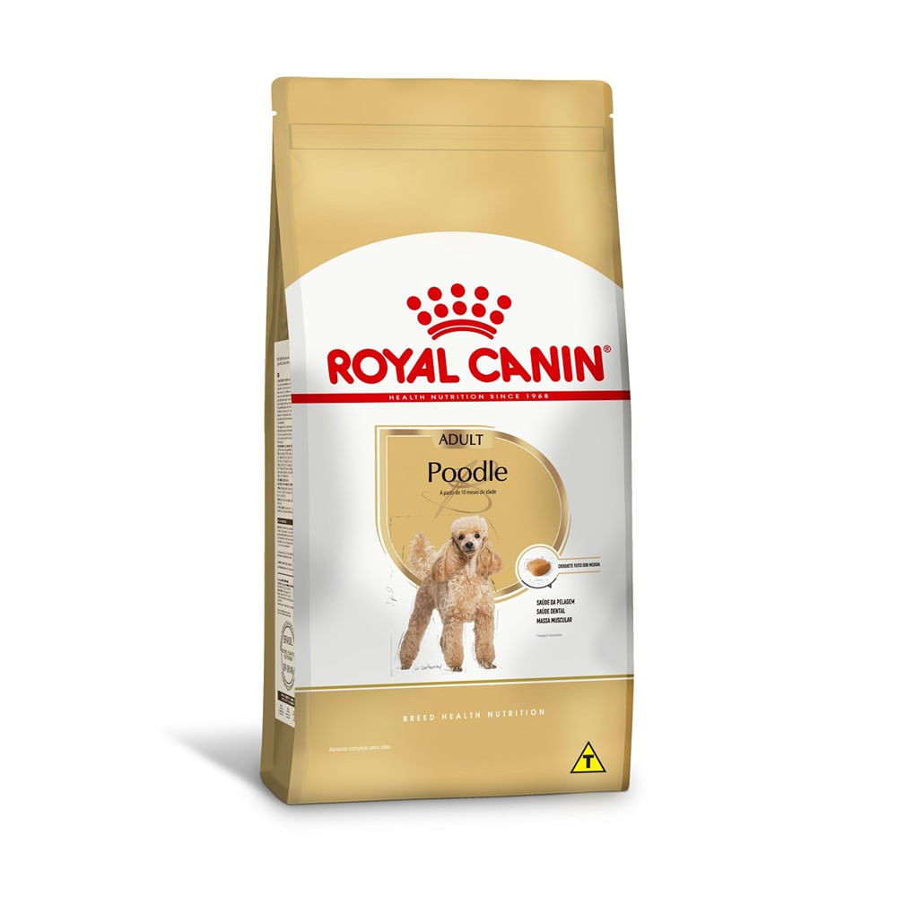 Ração para cães adulto Royal Canin Poodle - 2,5kg