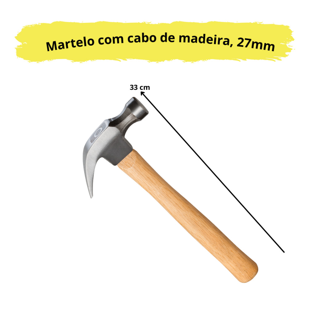 Cabo de Martelo de Madeira - Comprar com Melhor Preço em Ferramentas e Melhorias para a Casa