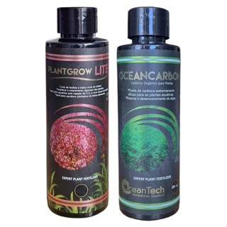 Kit Plant Grow Lite + Ocean Carbon 120ml - Fertilizantes para plantas low tech em Oferta na Shopee