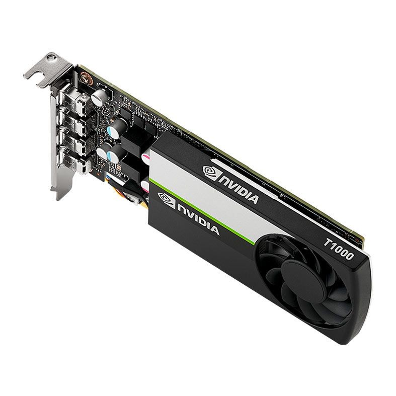 Placa de Vídeo PNY Quadro Nvidia RTX T1000, 4GB, GDDR6, 128 Bits - VCNT1000-PB