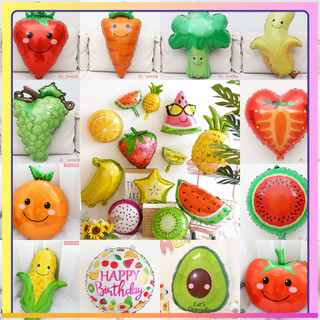 [Frutas e legumes tema] Frutas balão vegetais balão melancia balão festa decoração IT9P