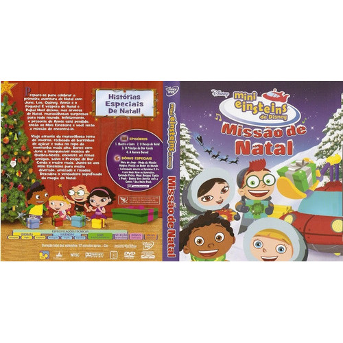 Mini Einsteins: Missão De Natal - 1 Dvd