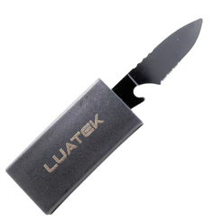 Cinto Tático Multifuncional com Lâmina na Fivela - Escrita "Luatek"