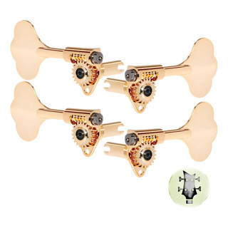 Tarraxa Baixo Gotoh Gbu510c-9 Compacta 2x2 Jazz Bass Dourada
