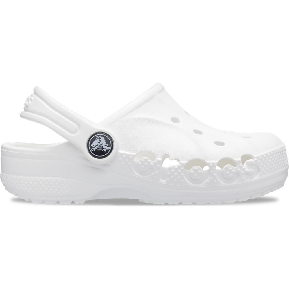 Sandália crocs baya clog kids white