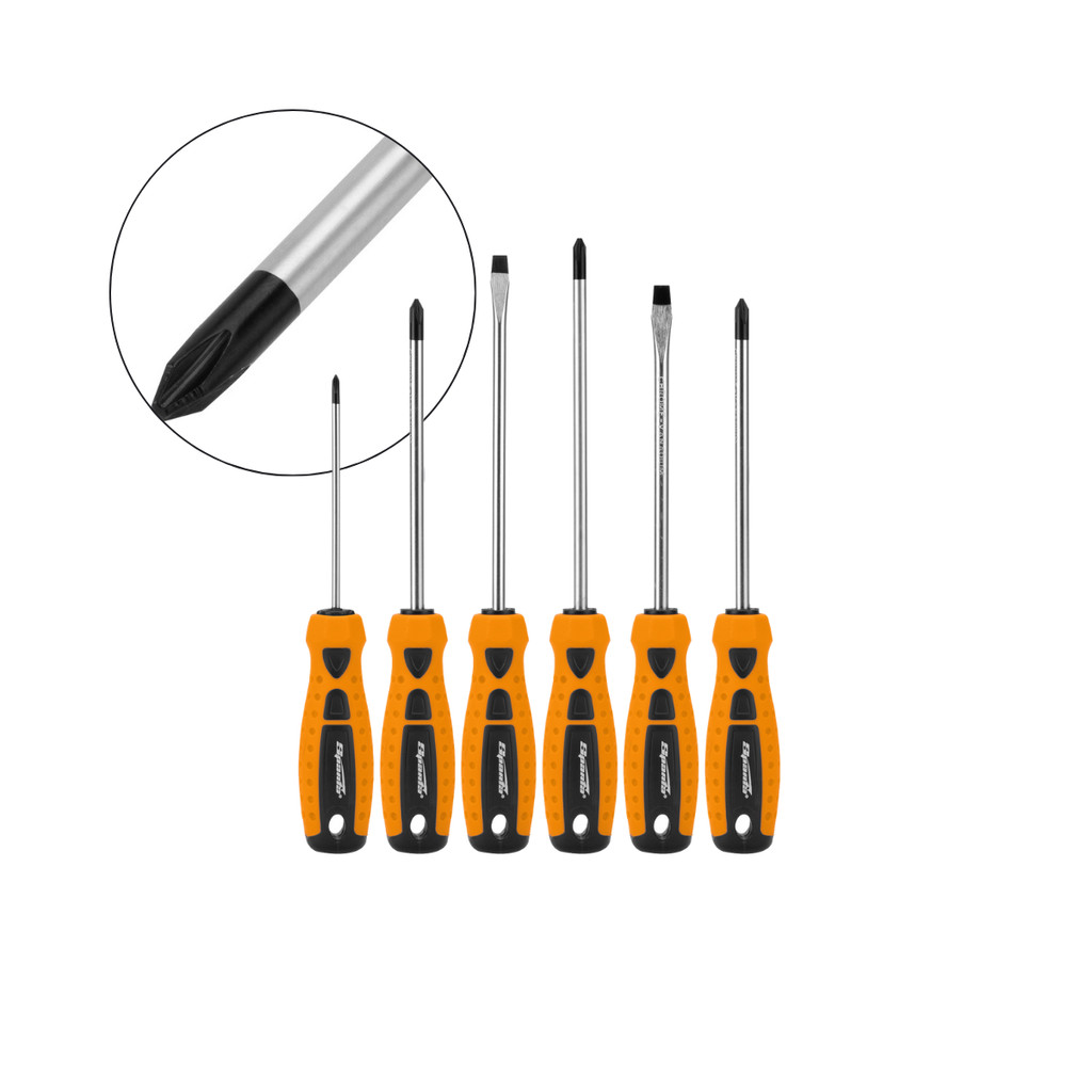 Jogo de Chaves de Fenda e Philips com 6 Peças Sparta em Oferta na Shopee