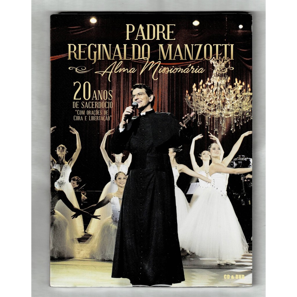 Padre Reginaldo Manzotti DVD + CD Alma Missionária