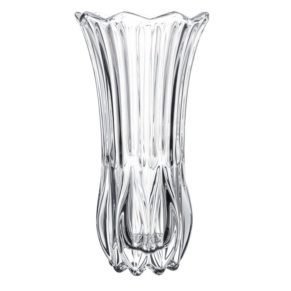 Vaso Wolff Tulipa de Vidro 12,5cm x 12,5cm x 22,5cm