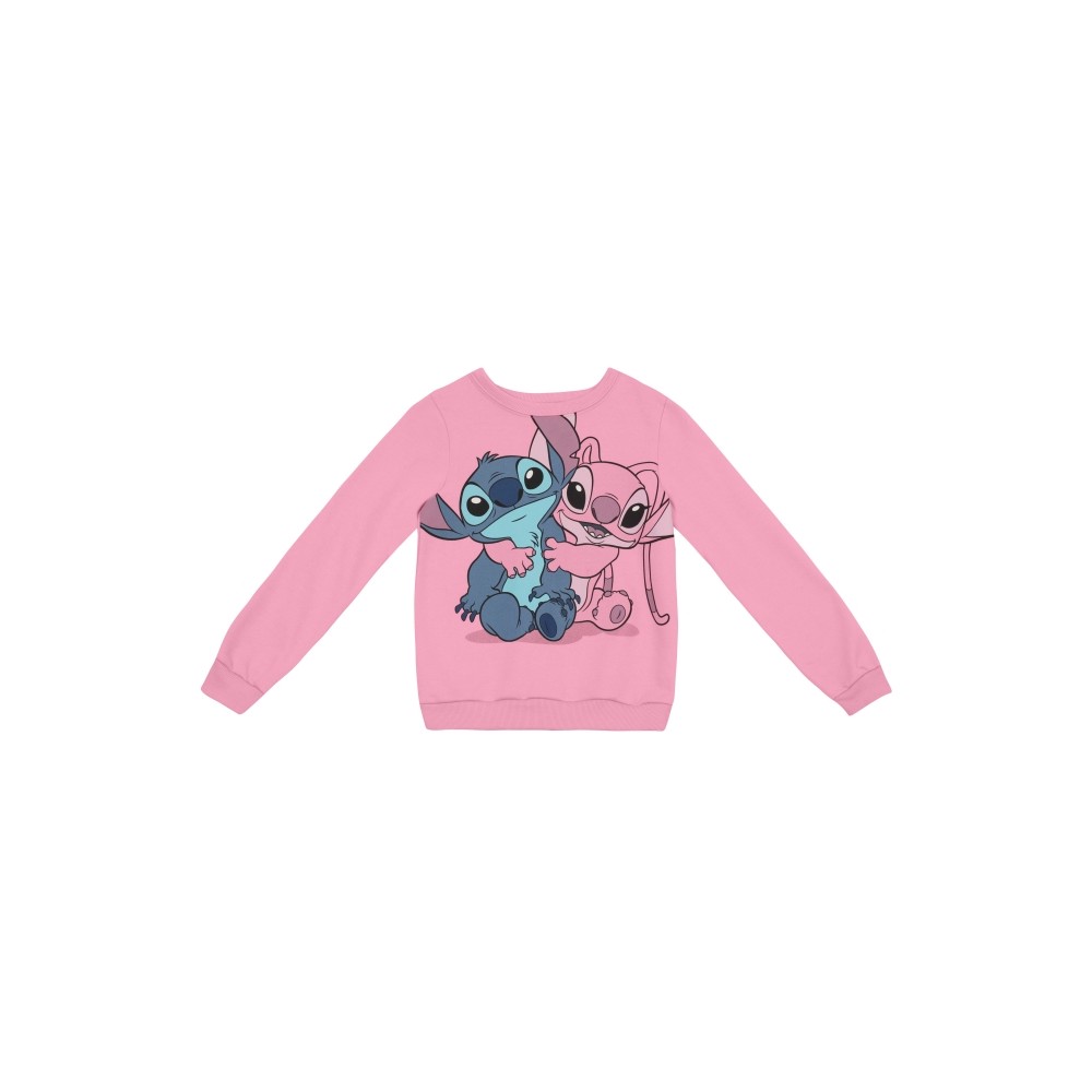 Blusão Infantil menina do Stitch Blusa do Stitch roupa Stich infantil licenciado Disney Brandili