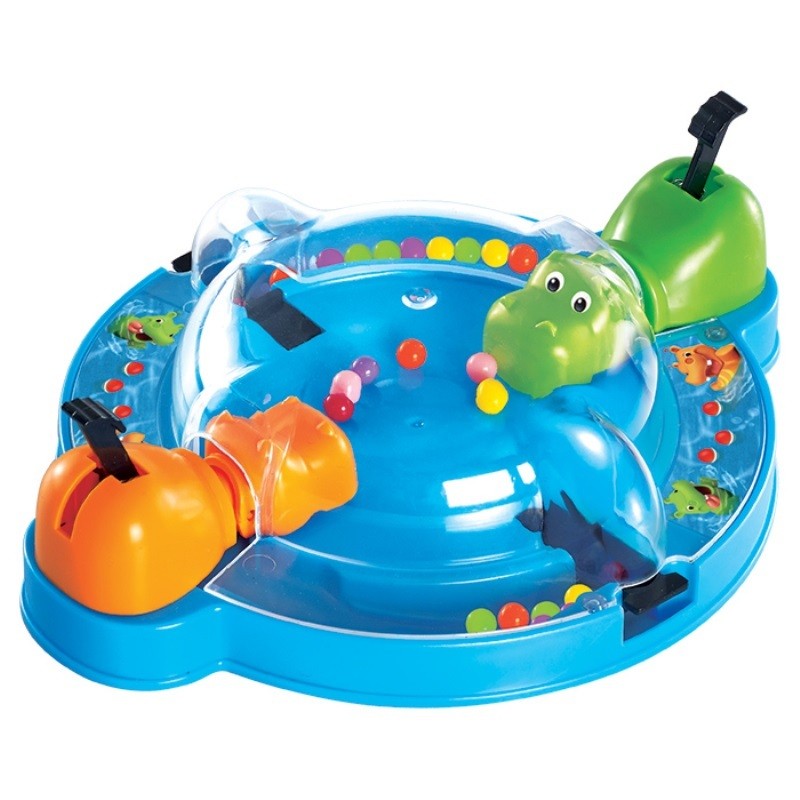 Brinquedo Papa Bolinha Infantil Hipopótamo Come Come Art Brink