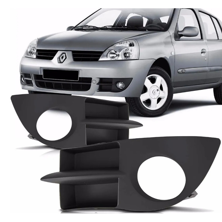Grade Auxiliar Milha Clio 2006 2008 2009 2010 Com Furo
