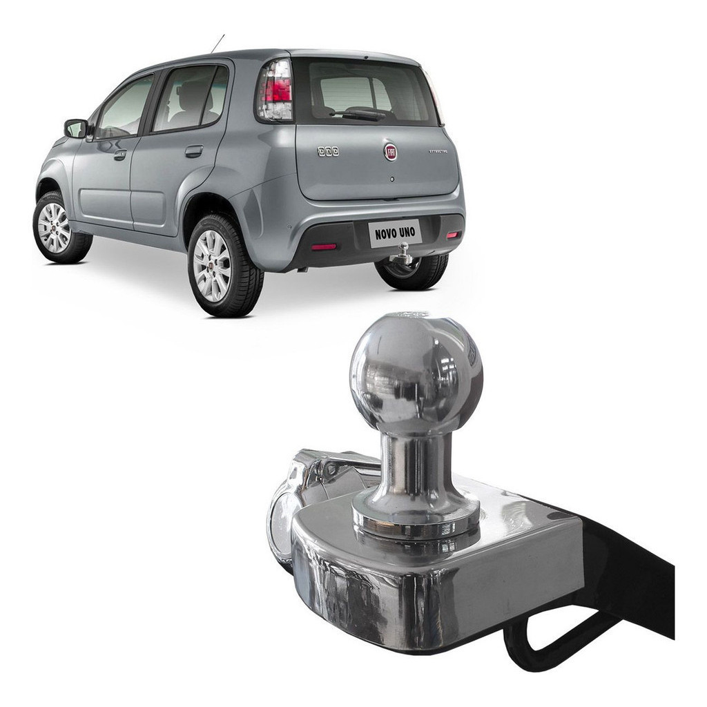 Engate Reboque Novo Uno Way Vivace Attractive 11 A 22 500kg Bom .