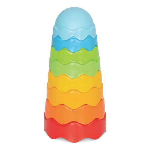 Torre De Empilhar E Encaixar Brinquedo Educativo Bebê Toys