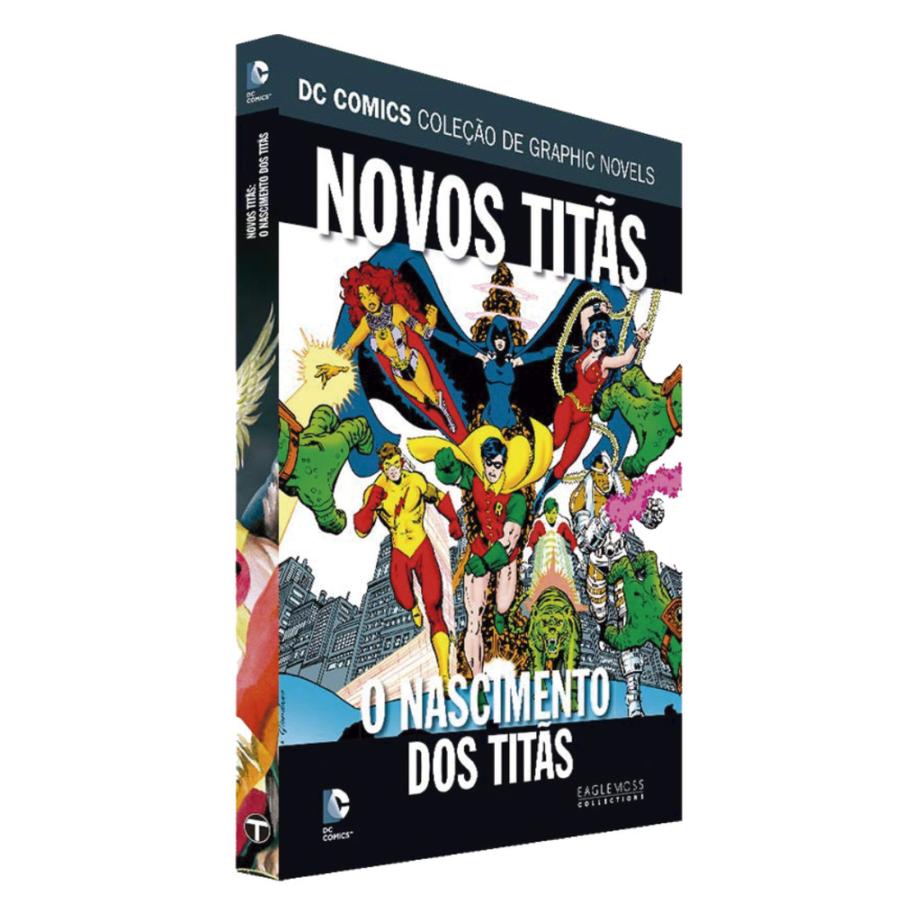 HQ DC Graphic Novels Regular - Novos Titãs: O Nascimento dos Titãs - Edição 84 - Eaglemoss