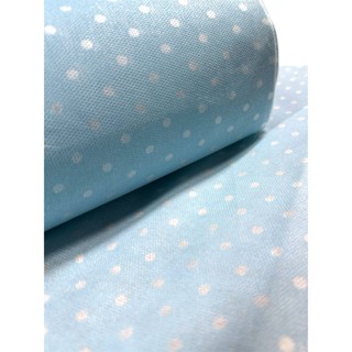 Tnt Estampado Poa Baby Azul Bebe 1m x 1,40m em Oferta na Shopee