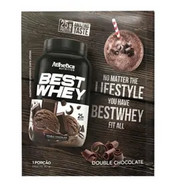 Best Whey Double Chocolate Sachê 40g ATLHETICA NUTRITION em Oferta na Shopee