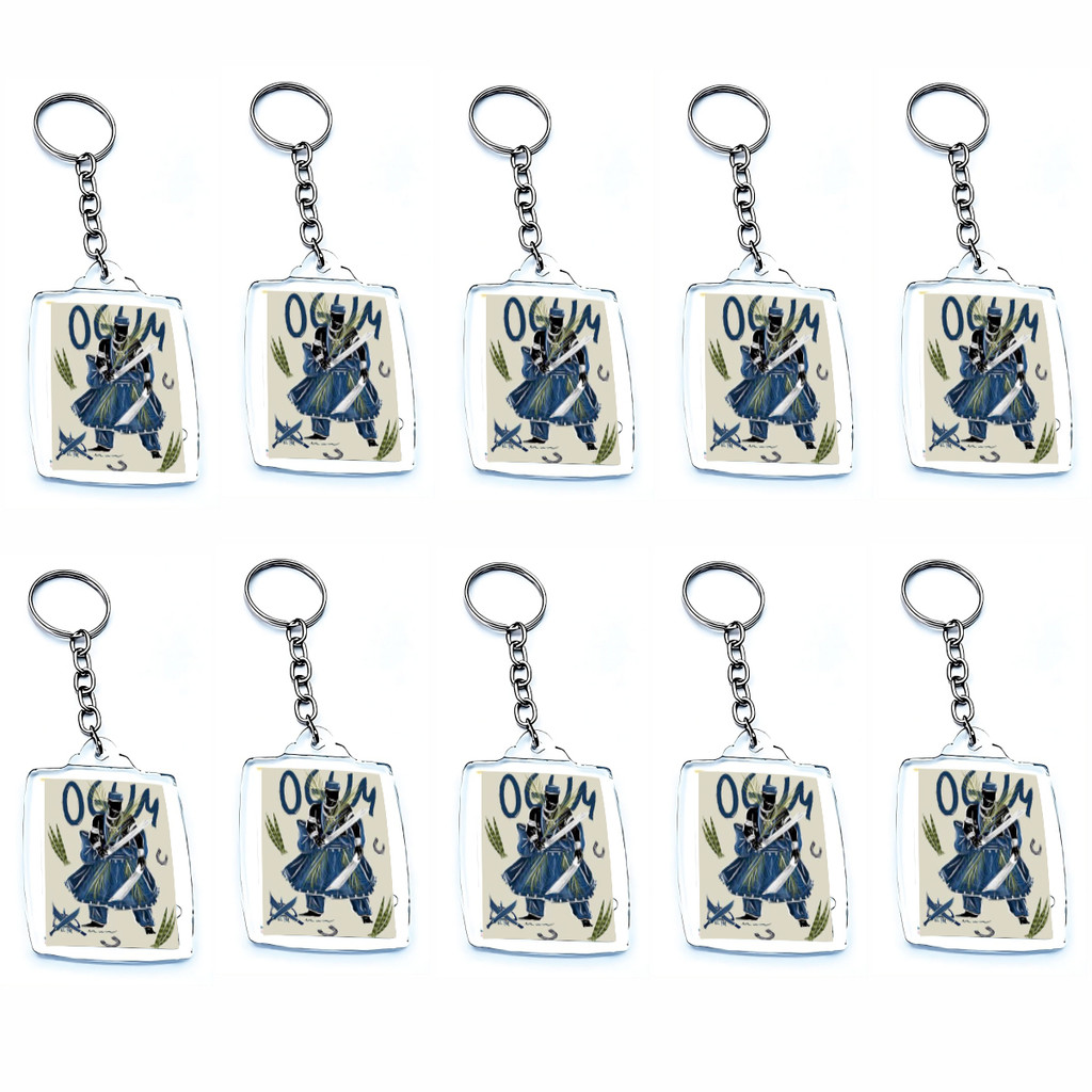 Kit 25 Chaveiros Ogum Orixá Orixá Guerreiro Lembrancinha em Oferta na Shopee