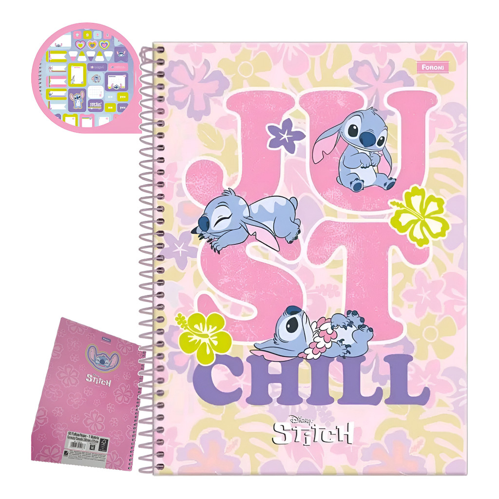 Foroni Caderno Stitch: Onde Comprar | BuscaProdutos