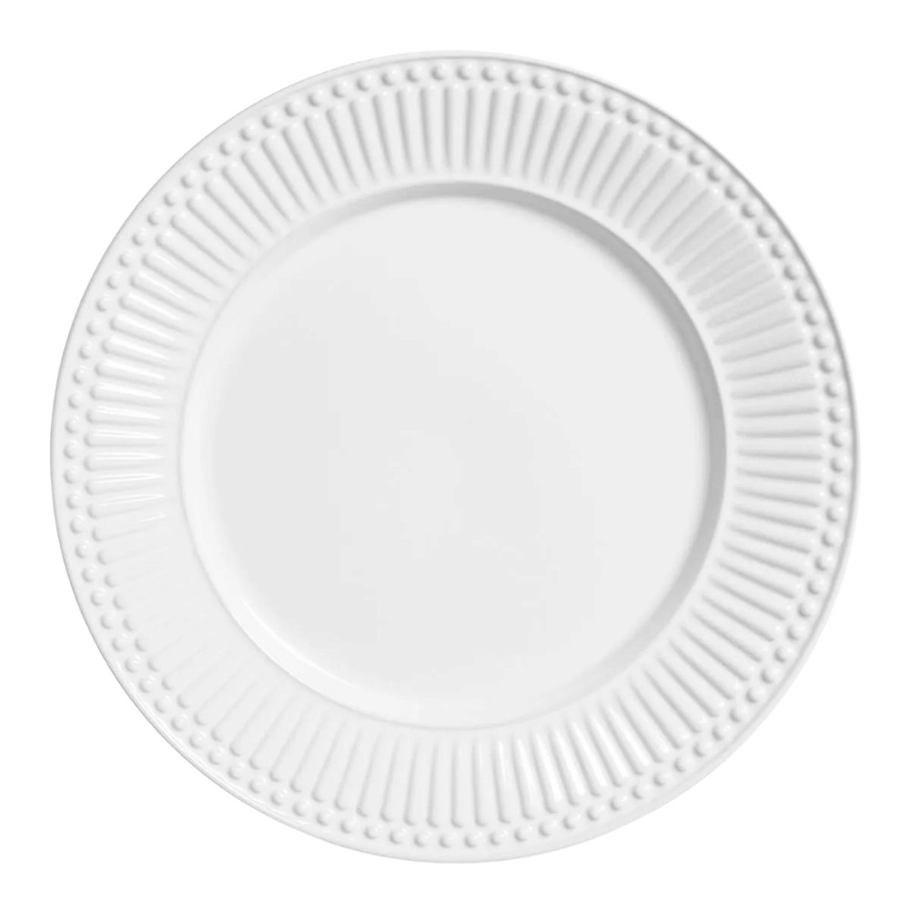 Prato Fundo 22cm Sopa Roma Branco Cerâmica Porto Brasil	 - Home & Living