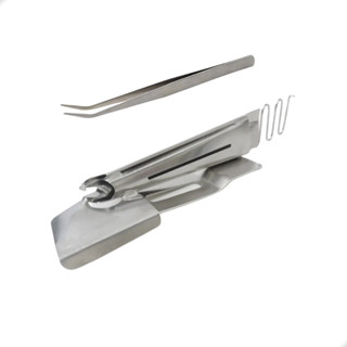 Aparelho Viés Galoneira Fechada/Reta 1 Dobra 20/25/30/35/40/45/50mm Máquina de Costura em Oferta na Shopee