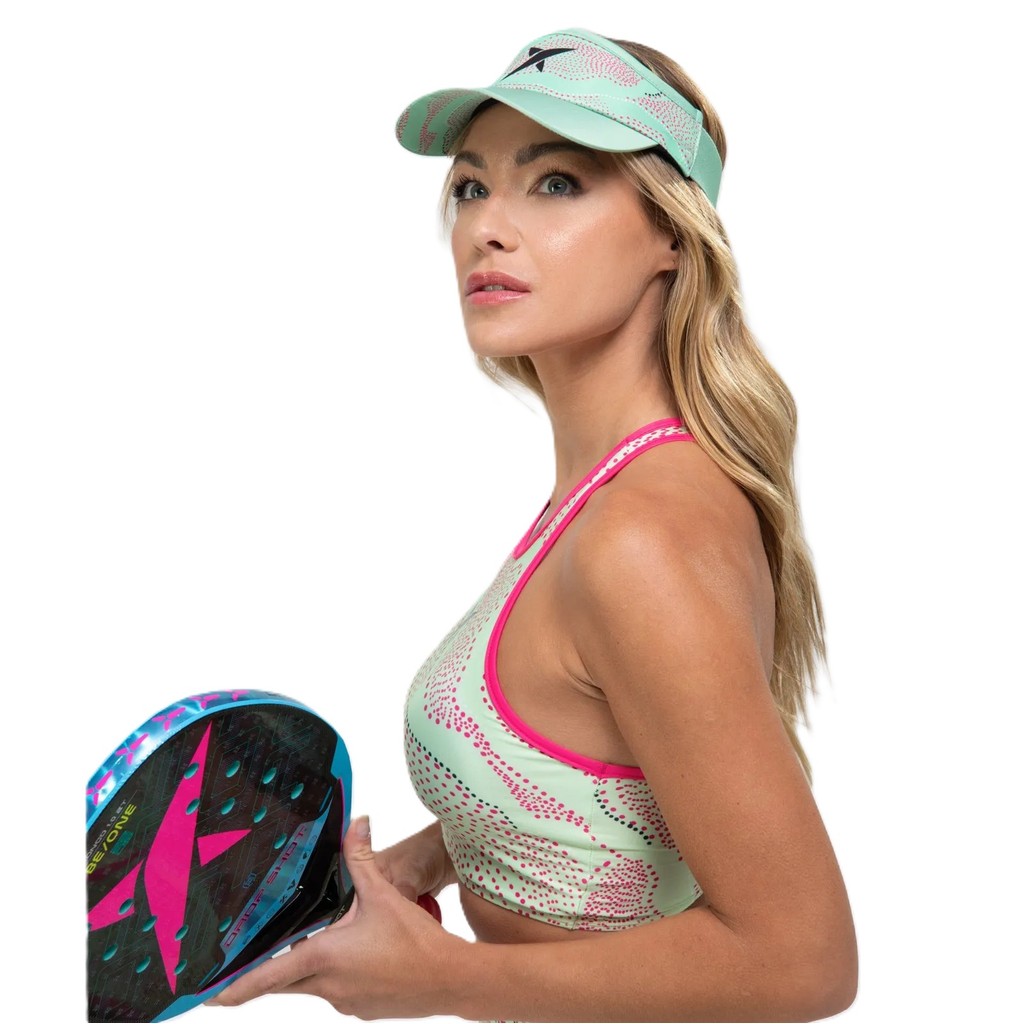 Viseira GRETA Drop Shot Fitness Padel Beach Tennis Praia Sol