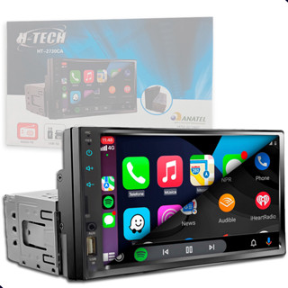 Mp5 Multimídia H-Tech HT-2730CA 7 Polegadas Usb 4x60w Emparelhamento Usb Sd Aulixiar Android e IOS em Oferta na Shopee