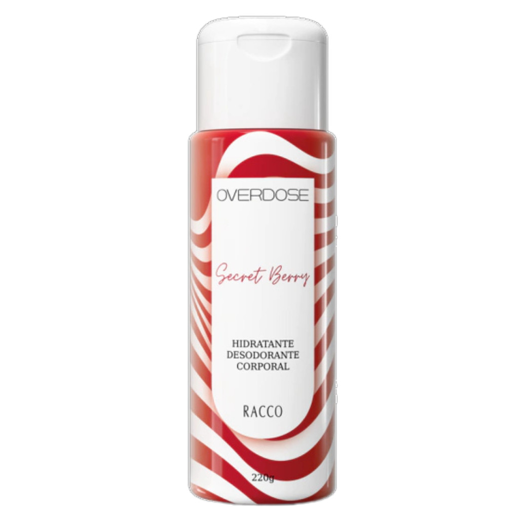 Hidratante Desodorante Corporal Secret Berry Overdose Racco