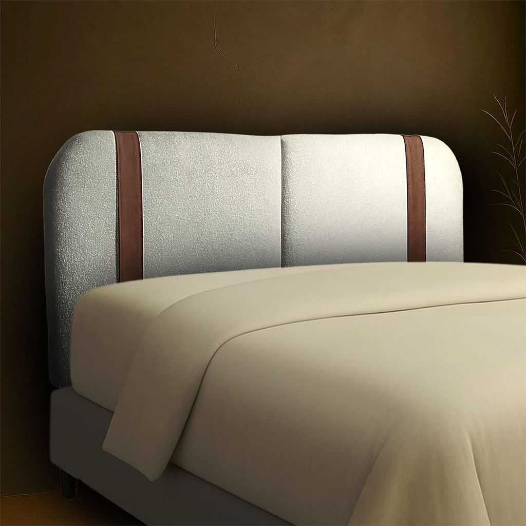 Cabeceira Orgânica Dobrável Queen Size 160cm Casal Painél Para Cama Box Bouclé Flip