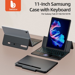 BETTDOW Magnetic Protective Case with Keyboard for Samsung Galaxy Tab S7/S8/S9/S9 FE /S10 FE11 inch em Oferta na Shopee