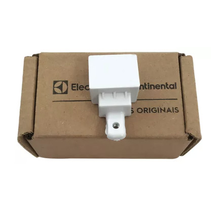 Suporte Puxador Inferior Refrigerador Electrolux DF42 Branco Original Electrolux 67405516
