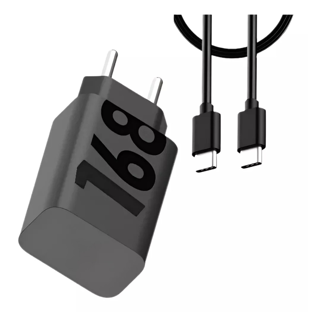 Kit Carregador Fonte com Cabo Turbo 4.0, 168W. digite c para digitar c, e um cabo de carregamento separado