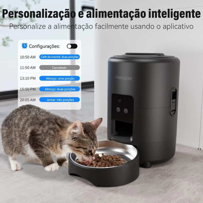 Alimentador Automático para Gatos e Cães com WiFi — foto 3