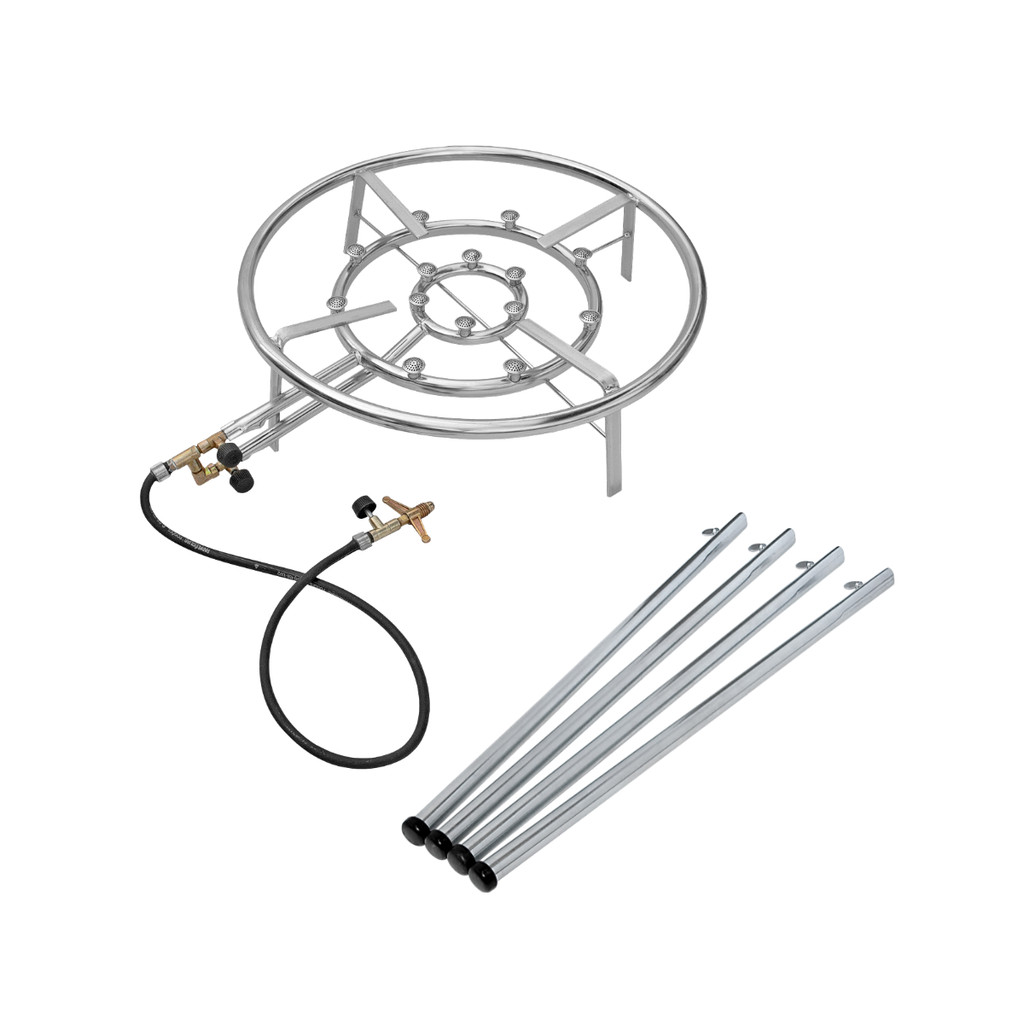 Kit Fogareiro de Alta Pressão 51cm 035 e Cano de Emenda 50cm 041 Papaléguas