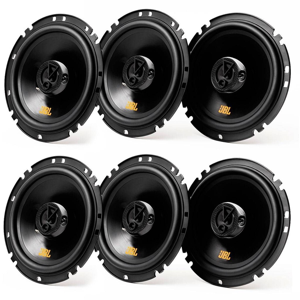 Kit 6 Alto Falantes 6 polegadas JBL 6TRFX55 220w Triaxial