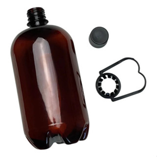 Kit 10 Garrafa (growler) 1l Pet P Cerveja Ambar Tampa E Alça em Oferta na Shopee