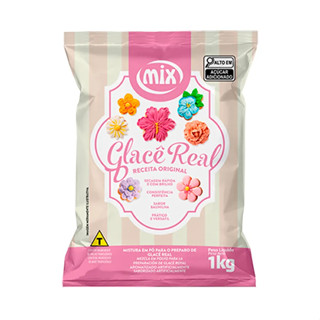 Glace Real 1Kg Mix para Confeitaria Cobertura de Biscoitos e Bolachas em Oferta na Shopee