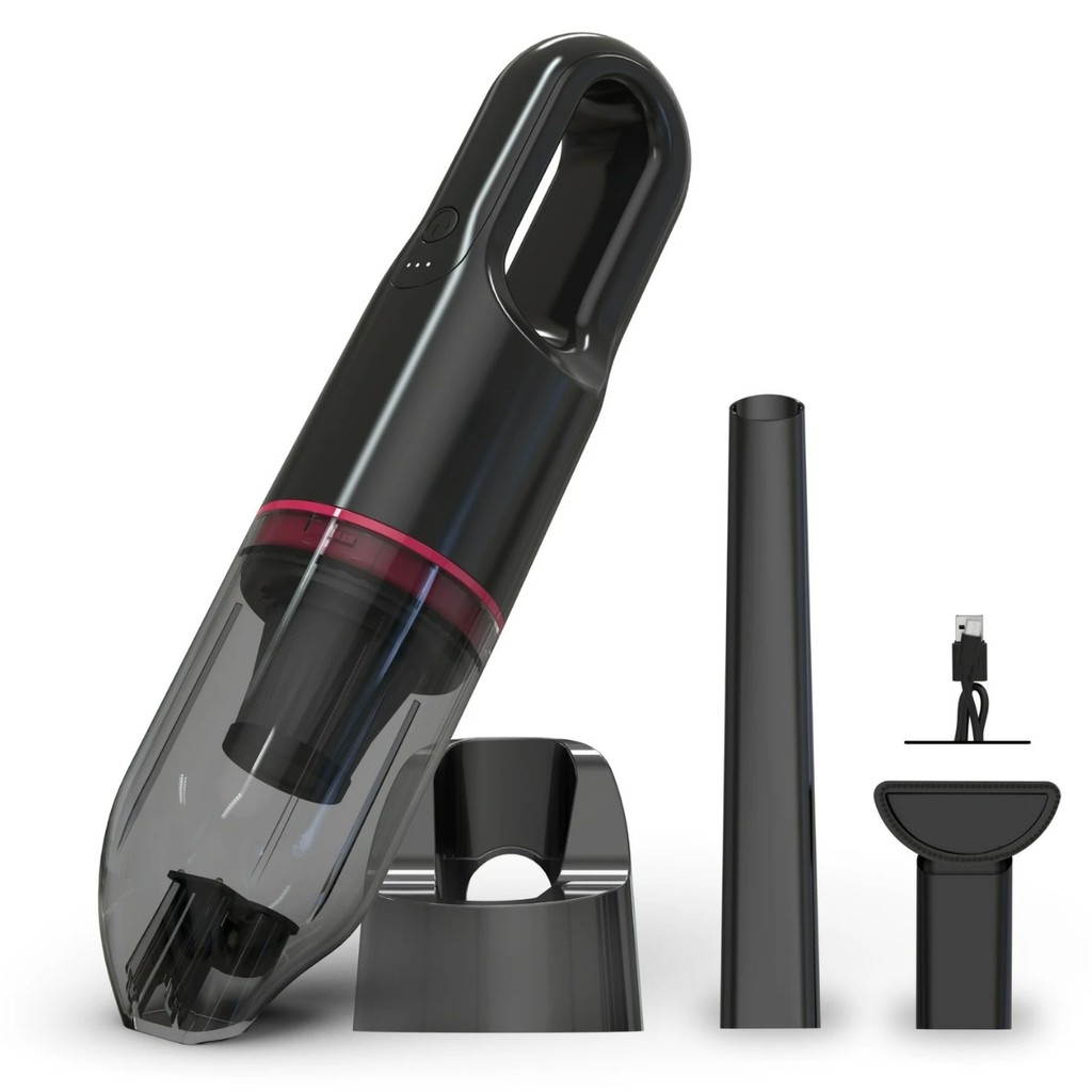 Aspirador de Pó Portátil Sem Fio USB | Multissuperfície, Leve para Casa e Carro em Oferta na Shopee