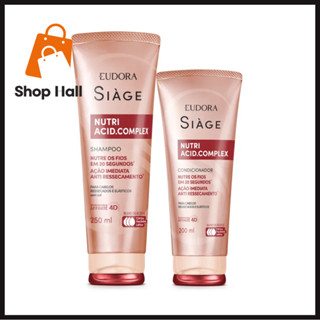 Combo Siàge Nutri Acid.Complex: Shamp 250ml + Cond 200ml | Eudora em Oferta na Shopee