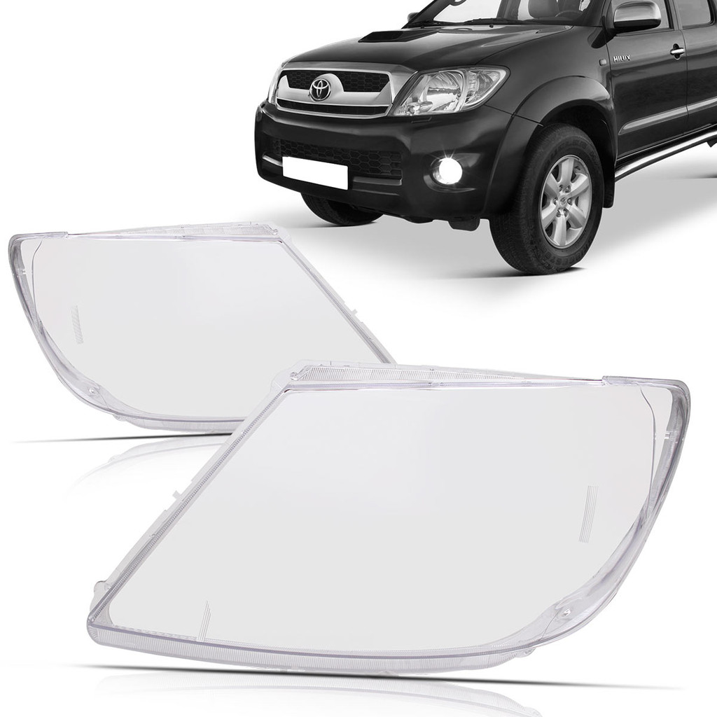 Lente Farol Hilux 2004 2005 2006 2007 2008