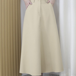 Saia Feminina Longa Tecido Poliéster - Xinnix 7106 em Oferta na Shopee