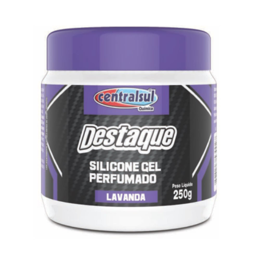 Silicone Gel Destaque Lavanda  Pote 250g - CentralSul em Oferta na Shopee