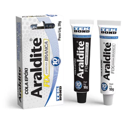 Adesivo S.O.S Araldite Fix Branco 20G - Tekbond