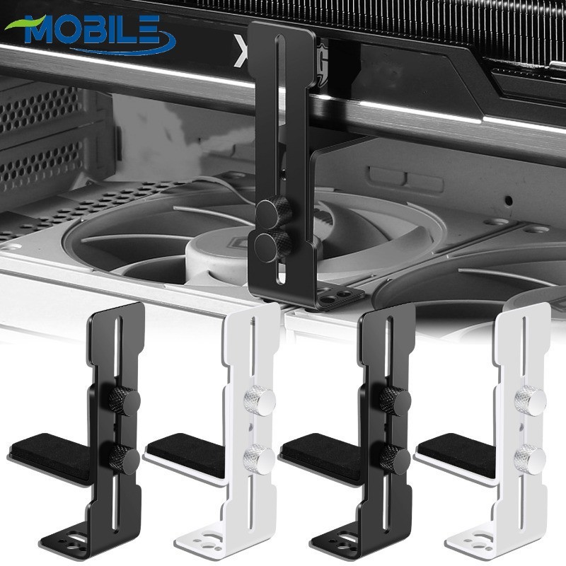 Suporte Universal Para GPU Todas As Placas Gráficas , Estrutura De Ferro Fina Com Opções De Cores Duplas , Evita Que Sag
