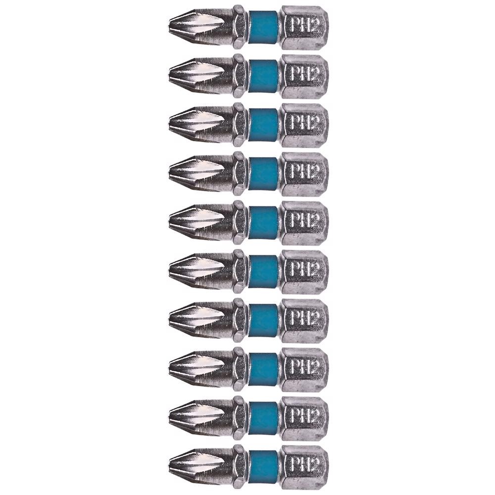Bits Curto Phillips 1/4 POL 25 mm PH2 com 10 Peças GROSS em Oferta na Shopee