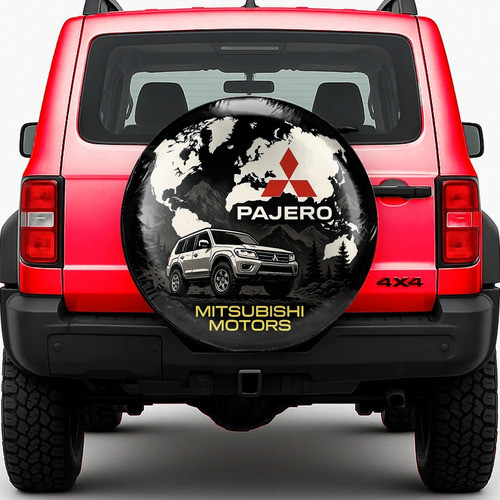 Capa Estepe Personalizada Aro 17 Pajero Tr4 Cn977-b