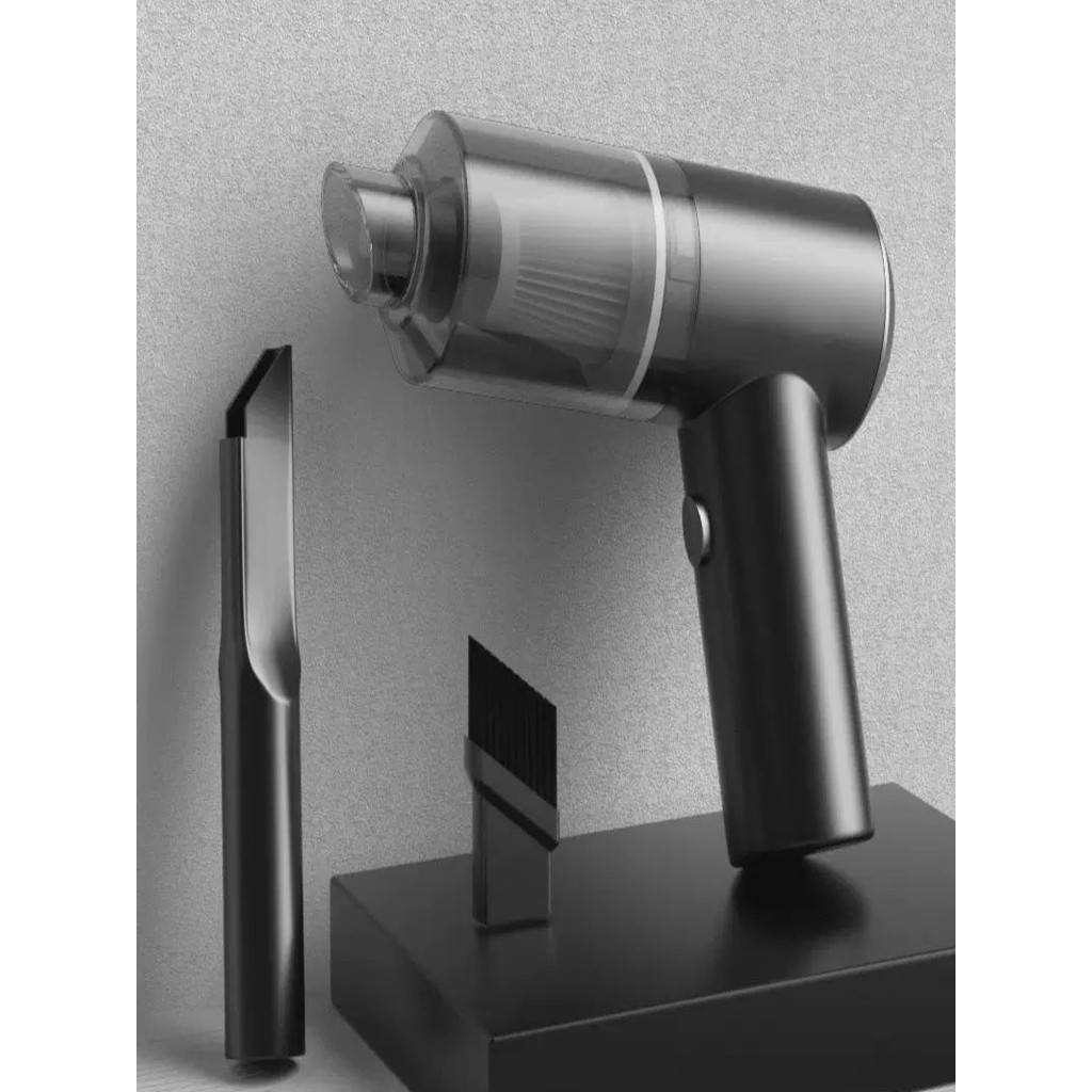 Aspirador Sem Fio 2 em 1 Sopra e Aspira – Potência Máxima p/ Carro e Casa!