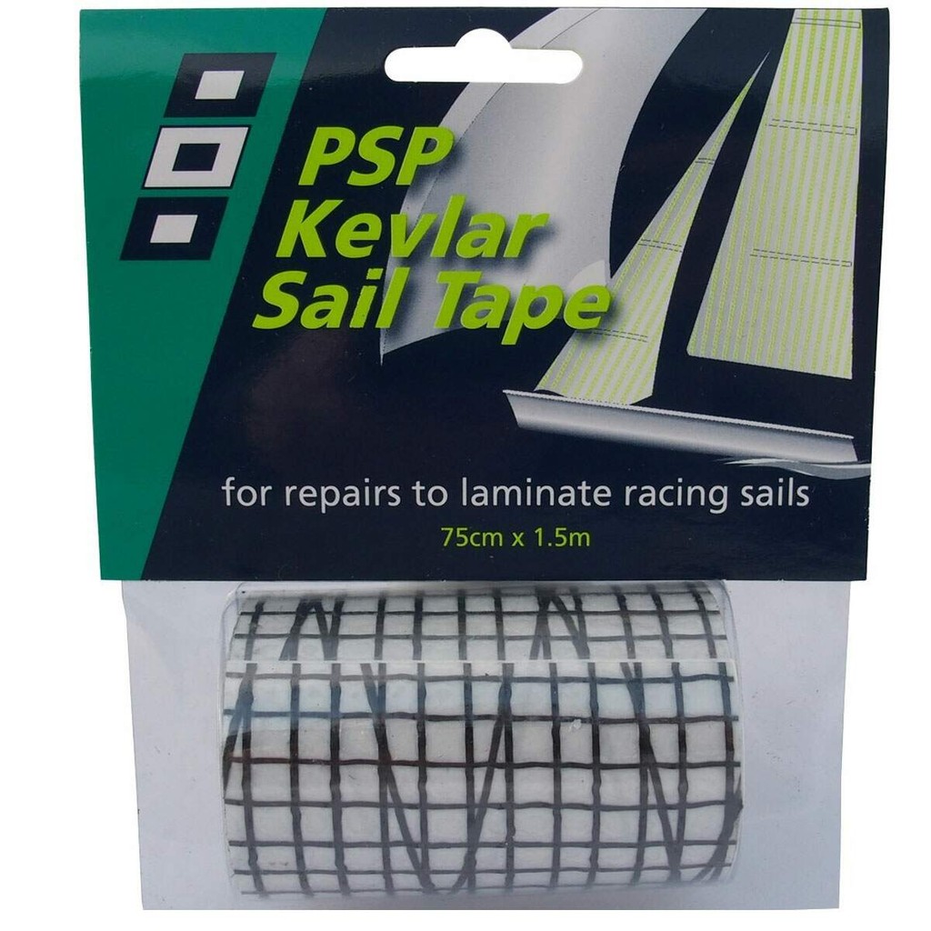 Fita Repara Velas Kevlar TransparentePreto PSP Tapes