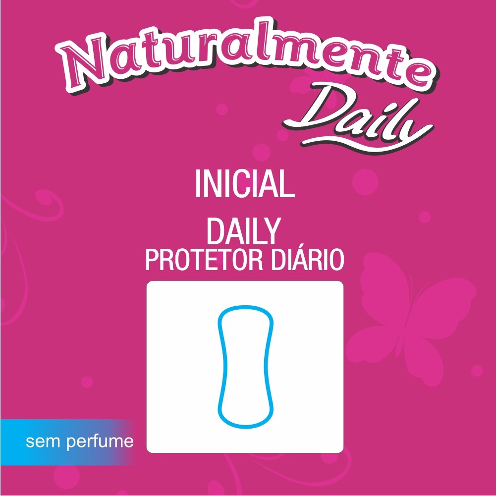 Detalhes do Absorvente íntimo Protetor Diário Daily 120un Evergreen