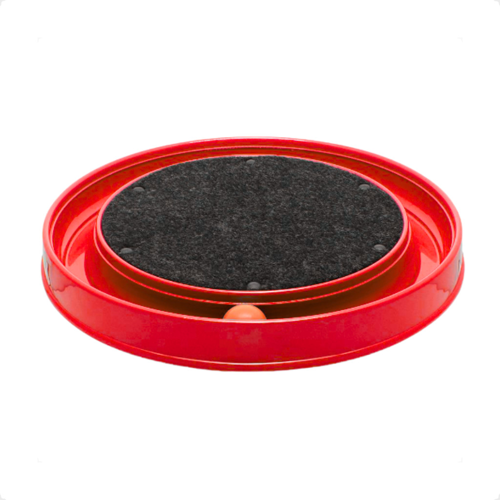 Arranhador Gato Redondo Furacão Pet - Vermelho - Pets